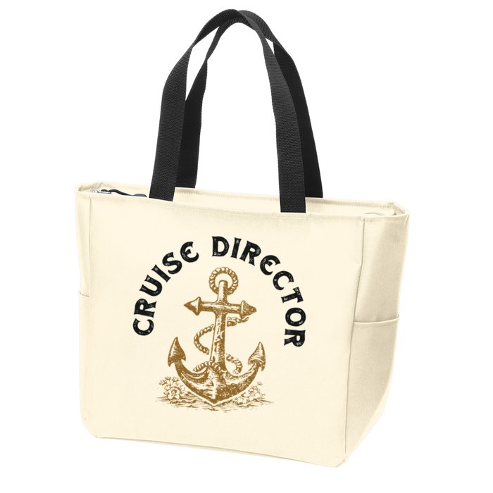 Cruise Director Cruising Cruise Ship Zip Tote Bag