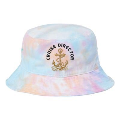 Cruise Director Cruising Cruise Ship Tie Dye Newport Bucket Hat