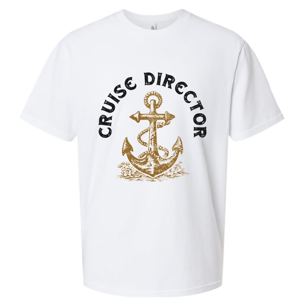 Cruise Director Cruising Cruise Ship Sueded Cloud Jersey T-Shirt