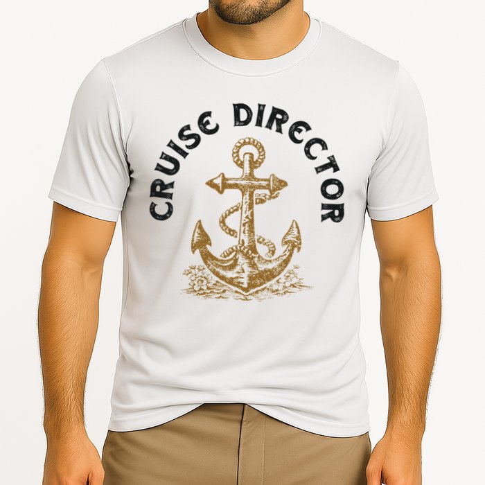 Cruise Director Cruising Cruise Ship Cooling Performance Crew T-Shirt