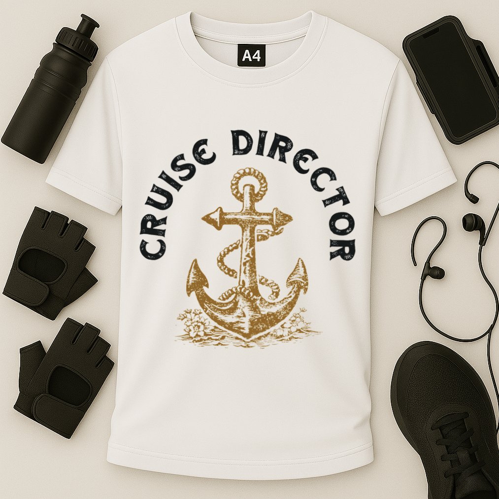 Cruise Director Cruising Cruise Ship Cooling Performance Crew T-Shirt