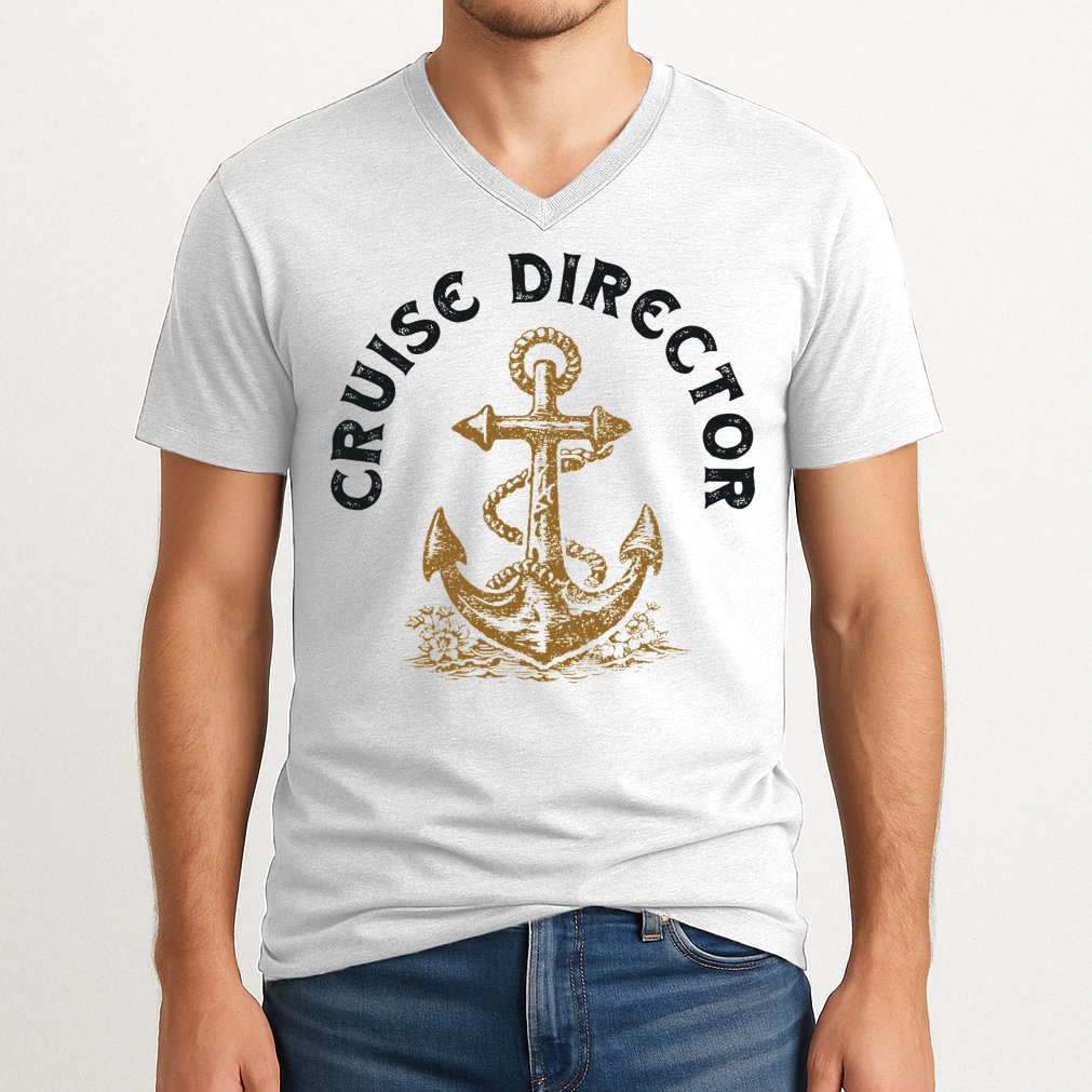 Cruise Director Cruising Cruise Ship V-Neck T-Shirt