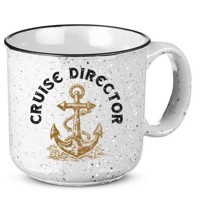 Cruise Director Cruising Cruise Ship 15oz Campfire Ceramic Mug
