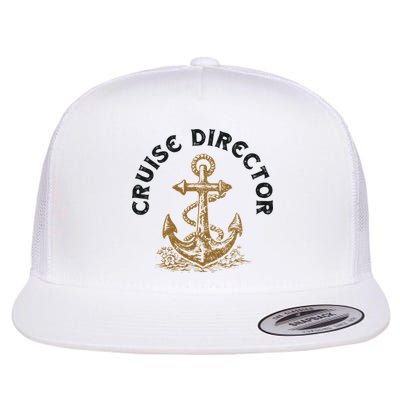 Cruise Director Cruising Cruise Ship Flatbill Hat