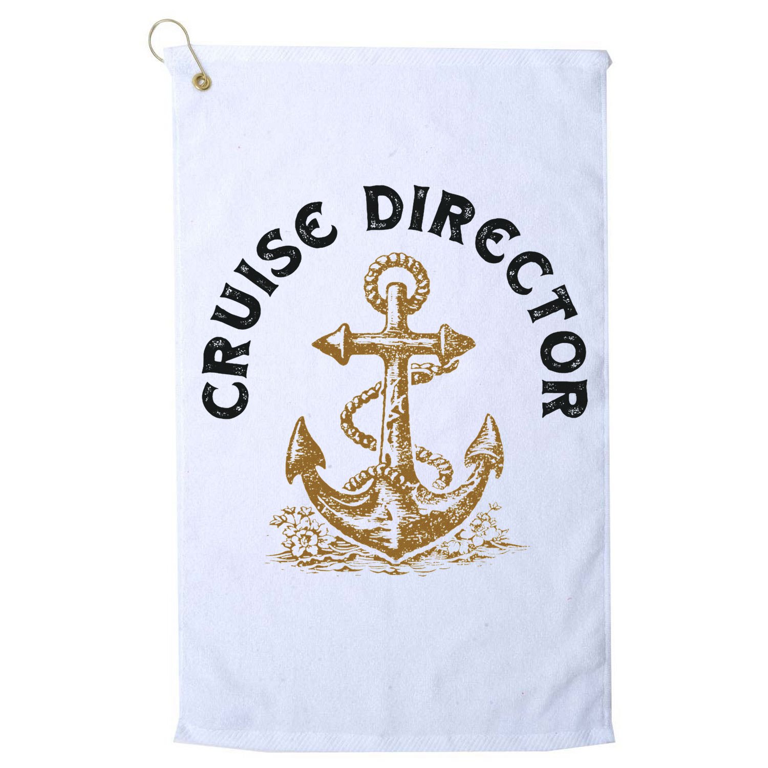 Cruise Director Cruising Cruise Ship Golf Towel