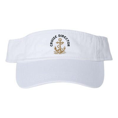 Cruise Director Cruising Cruise Ship Valucap Bio-Washed Visor