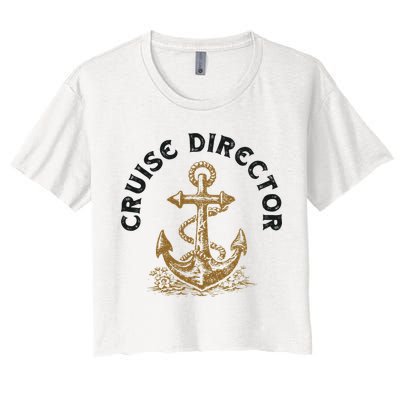 Cruise Director Cruising Cruise Ship Crop Top