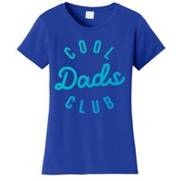 Cool Dads Club Vintage Dad Retro Fathers Day Costume Funny Gift Women's T-Shirt