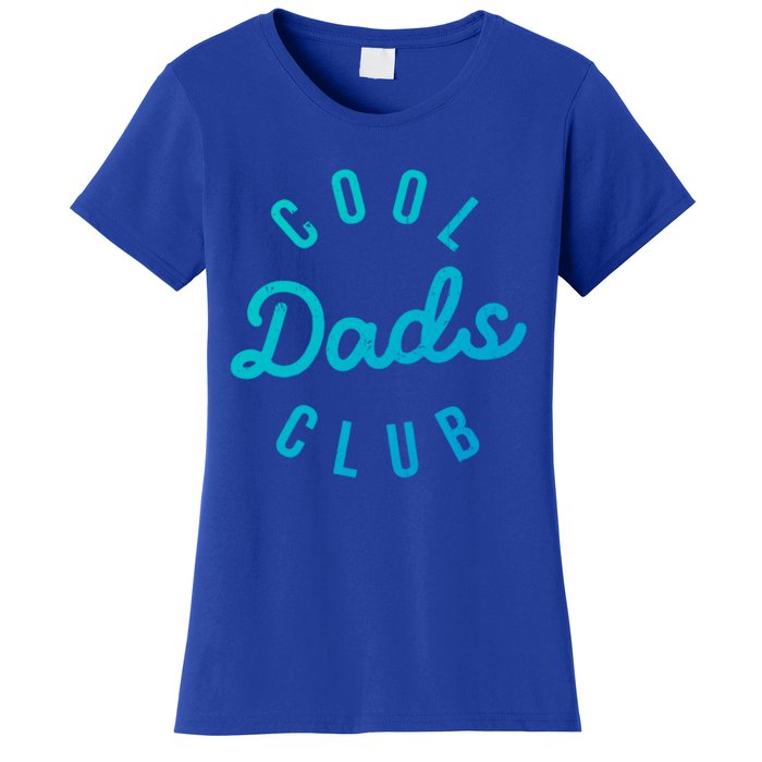 Cool Dads Club Vintage Dad Retro Fathers Day Costume Funny Gift Women's T-Shirt