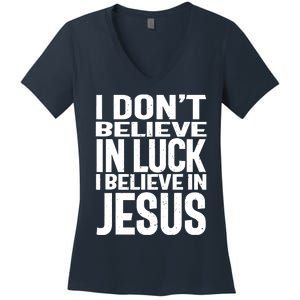 Christian Designs Women's V-Neck T-Shirt