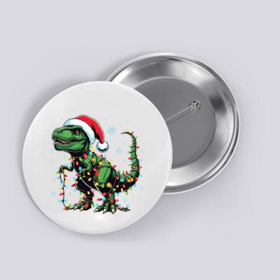Christmas Dinosaur Christmas Trex Christmas Dino Button