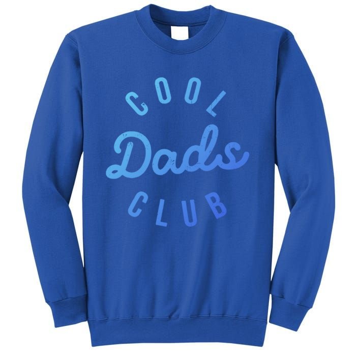 Cool Dads Club Vintage Dad Retro Fathers Day Costume Funny Gift Sweatshirt