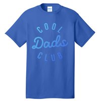 Cool Dads Club Vintage Dad Retro Fathers Day Costume Funny Gift Tall T-Shirt