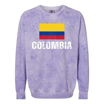 Colombia Design Columbian Clothing Outfit Colorblast Crewneck Sweatshirt