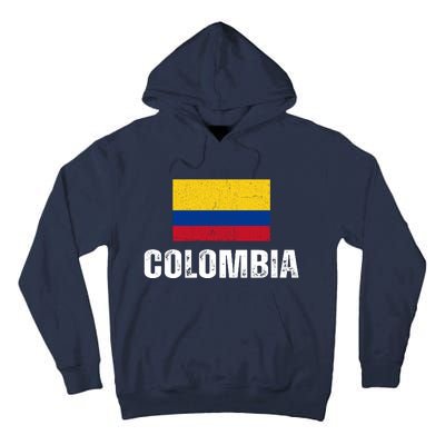 Colombia Design Columbian Clothing Outfit Tall Hoodie