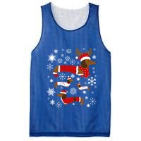 Cute Dachshund Christmas For Dog Lovers Gift Mesh Reversible Basketball Jersey Tank