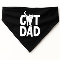 Cat Dad USA-Made Doggie Bandana