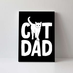 Cat Dad Canvas