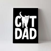 Cat Dad Canvas