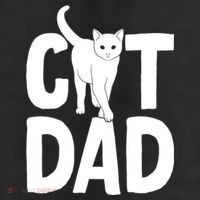 Cat Dad 11oz C Handle Ceramic Mug