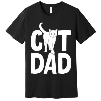 Cat Dad Premium T-Shirt