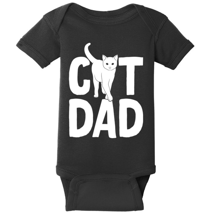 Cat Dad Baby Bodysuit