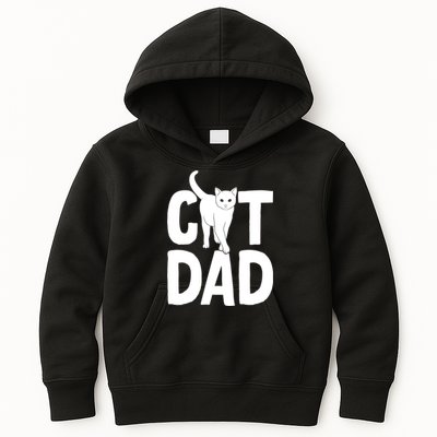 Cat Dad Kids Hoodie