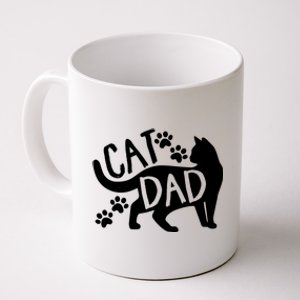 Cat Dad Cute FatherS Day Coffee Mug