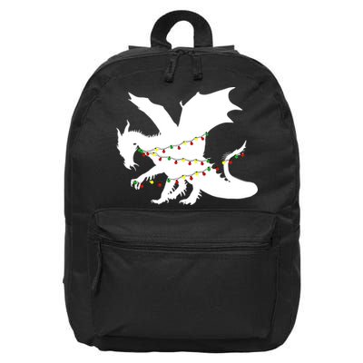 Christmas Dragon 16 in Basic Backpack