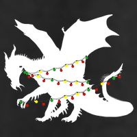 Christmas Dragon 25L Jumbo Tote