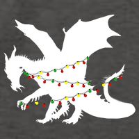 Christmas Dragon Vector Backpack