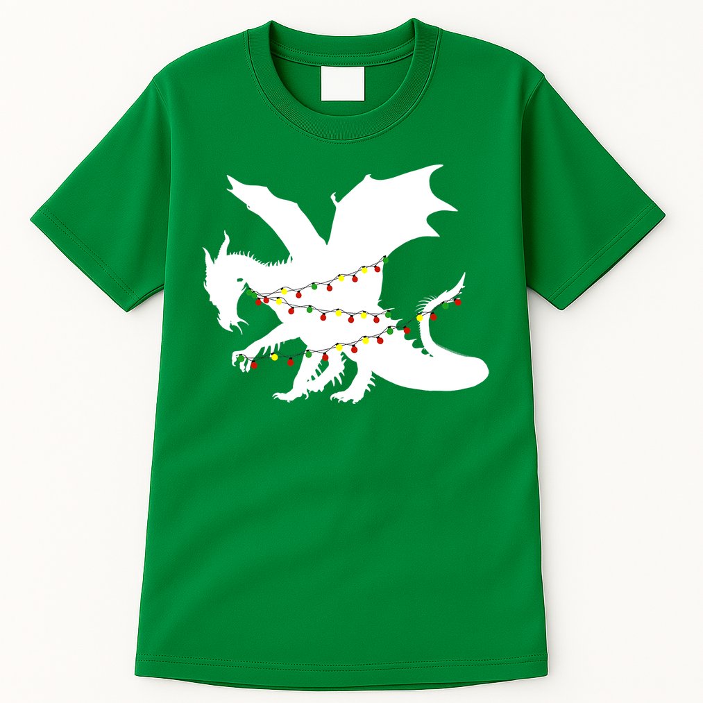 Christmas Dragon Tall T-Shirt