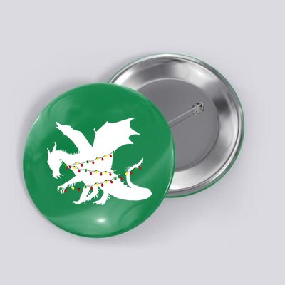 Christmas Dragon Button