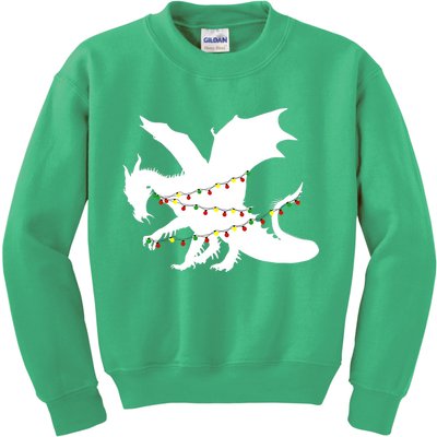 Christmas Dragon Kids Sweatshirt