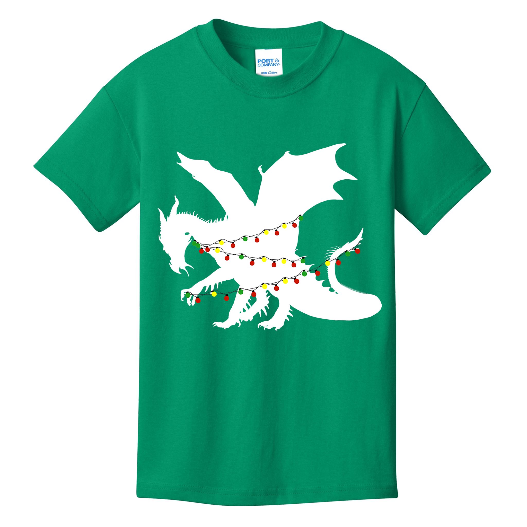 Christmas Dragon Kids T-Shirt