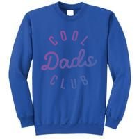 Cool Dads Club Vintage Dad Retro Fathers Day Costume Funny Gift Sweatshirt