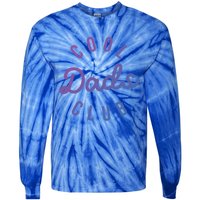 Cool Dads Club Vintage Dad Retro Fathers Day Costume Funny Gift Tie-Dye Long Sleeve Shirt