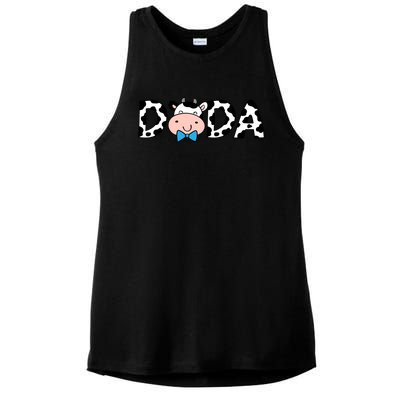 Cow Dada Ladies PosiCharge Tri-Blend Wicking Tank