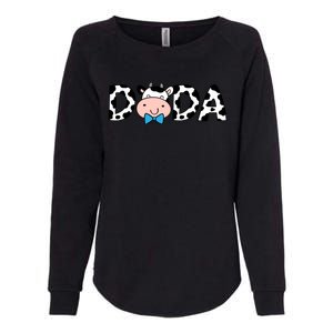 Cow Dada Womens California Wash Sweatshirt