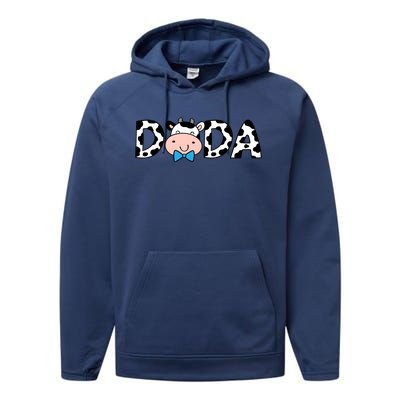 Cow Dada Performance Fleece Hoodie