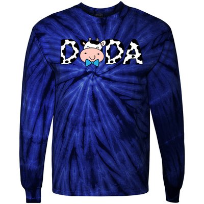 Cow Dada Tie-Dye Long Sleeve Shirt