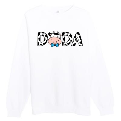 Cow Dada Premium Crewneck Sweatshirt