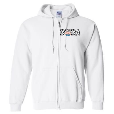 Cow Dada Full Zip Hoodie