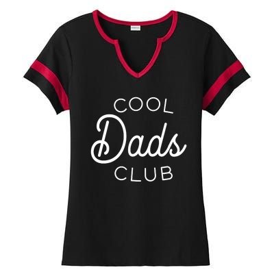 Cool Dads Club Ladies Halftime Notch Neck Tee