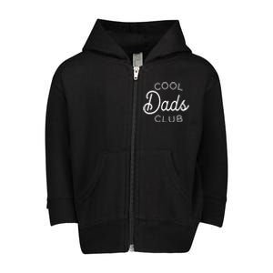 Cool Dads Club Toddler Zip Fleece Hoodie