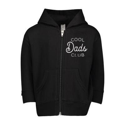 Cool Dads Club Toddler Zip Fleece Hoodie