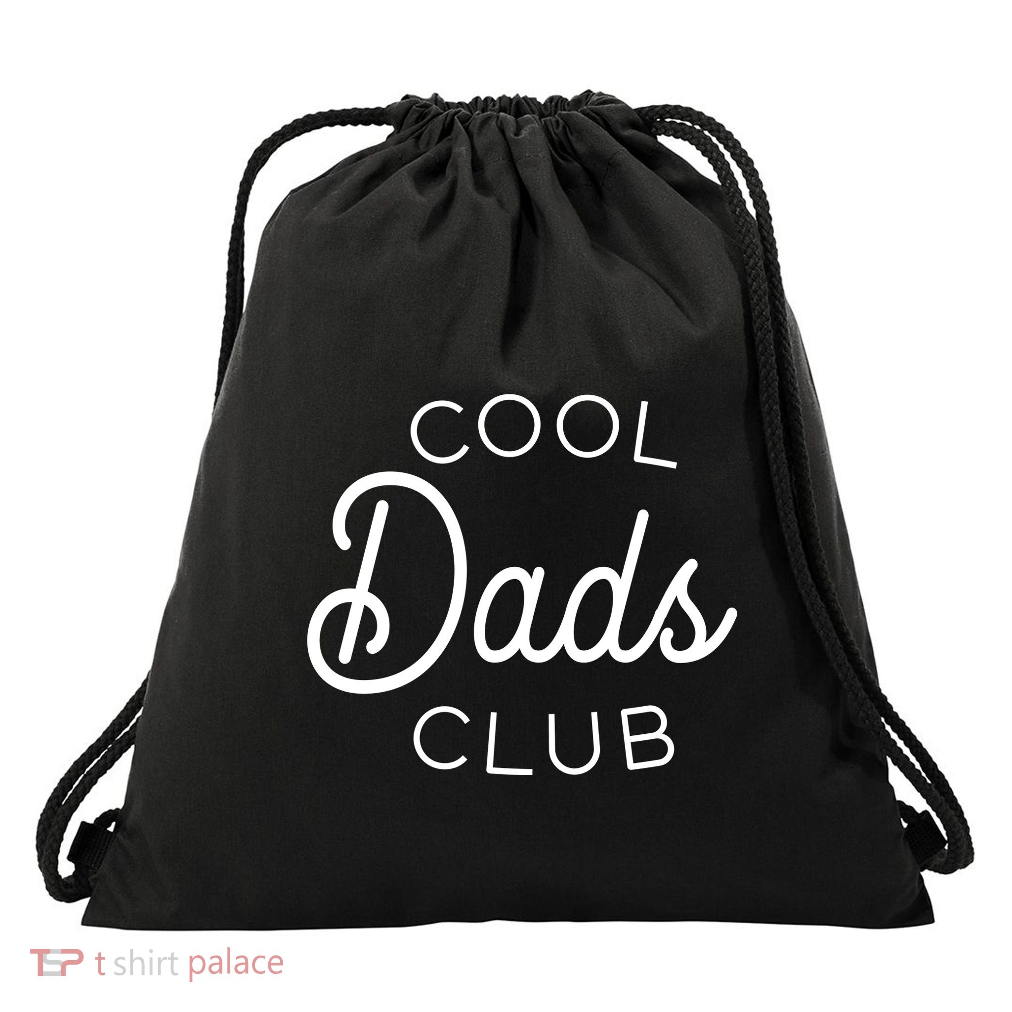 Cool Dads Club Drawstring Bag