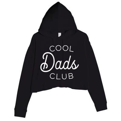 Cool Dads Club Crop Fleece Hoodie