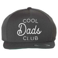 Cool Dads Club Wool Snapback Cap