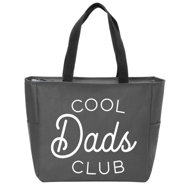 Cool Dads Club Zip Tote Bag